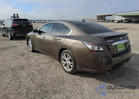 2013 Nissan Maxima S из США, поврежденный, VIN 1N4AA5AP9DC825409